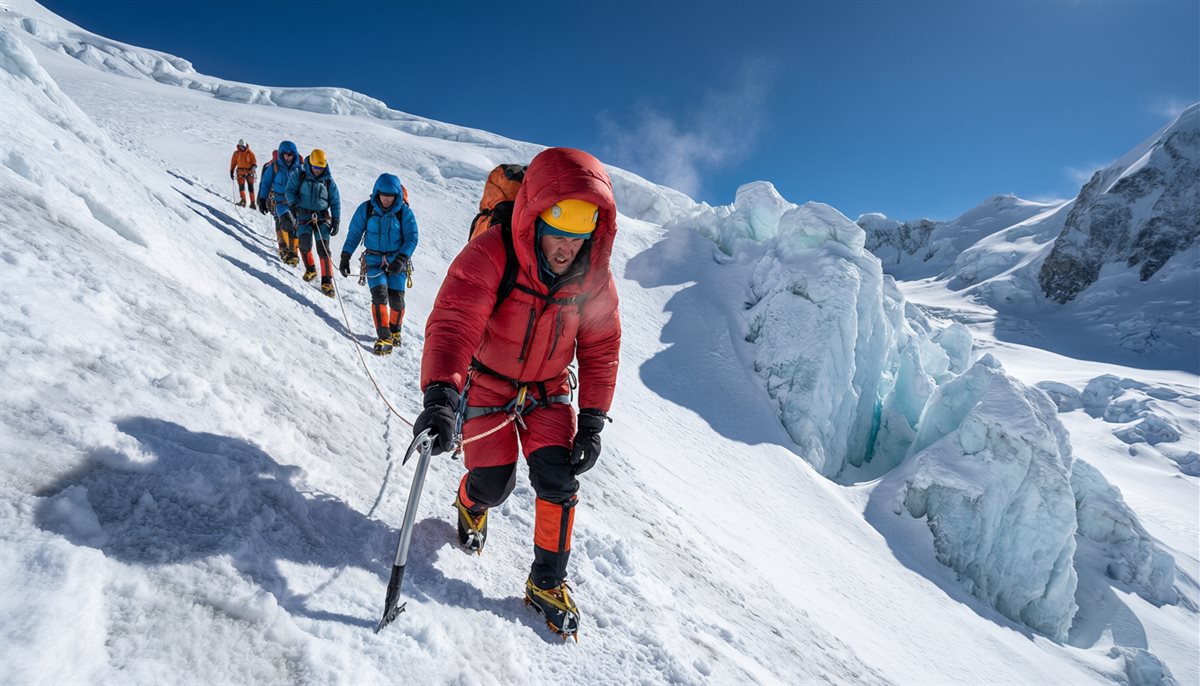 埃德蒙·希拉里复出首战告捷 登山赛场再掀热潮
